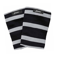 Manchons de compression élastiques tricotés à rayures pour le soutien des articulations, avec logo personnalisé, pour haltérophilie - Fabricant