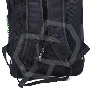 CUSTOMIZE Wholesale Nylon <b>Backpack</b> Black Letter Custom Print Zipper Closure Soft Handle Unisex <b>Travel</b> School Sports <b>Bag</b> - Product Image 6