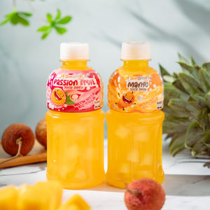 Jugo Tropical con Nata de Coco y Jugo de Frutas Natural, Bebida en Botella PET de 320 ml, 12 Sabores, Muestra Gratis, Venta al por Mayor, OEM, ODM - Product Image 6