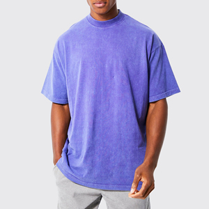 Camiseta Extra Grande de Algodón 100% para Hombre, Transpirable, Cómoda, Estilo Hip Hop, Precio de Fábrica con OEM ODM - Product Image 5