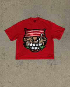 T-shirt graphique surdimensionné personnalisé 100% coton Streetwear Homme Coupe ample et épaisse Impression DTG Sérigraphie Fabricant OEM - Product Image 5