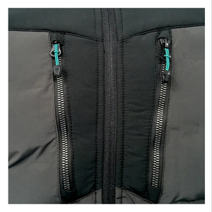 Chaqueta de Invierno Acolchada con Capucha, Impermeable, con Cierre, Tallas Grandes, Servicio OEM Personalizado con Logotipo - Product Image 6