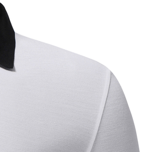 Nouvelle mode estivale pour hommes, vêtements de travail, logo personnalisé, chemise à manches courtes pour hommes, polos vierges pour hommes - Product Image 3