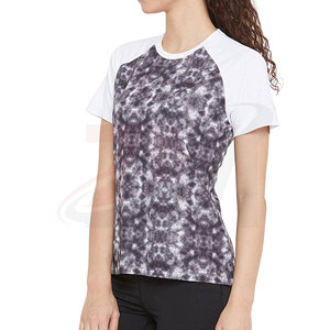 Ropa de moda ligera y transpirable para un estilo de vida informal y cómodo, camiseta estampada para mujer, Top informal de moda para viajes - Product Image 3