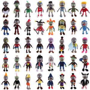 45 styles peluche peluche PVZ Zombie jouets anniversaire Halloween cadeau pour enfants jeu Fans plantes Vs Zombies peluche