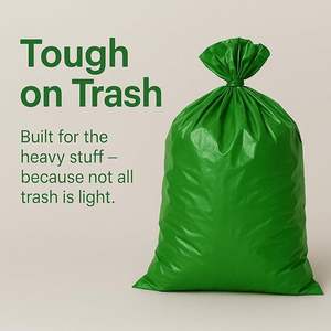 Bolsas de Basura Biodegradables Extra Resistentes de Almidón de Maíz, Juego de 3 para Gestión de Residuos Hospitalarios, Exportación Mundial desde India - Product Image 6