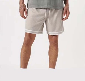 Men's Mid-Waisted <b>Mesh</b> Shorts Double Layer Custom Sublimation <b>Mesh</b> Shorts Men's Beach Basketball Sports Short 2026 Wholesale - Product Image 1