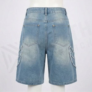 Shorts de Mezclilla Elegantes para Mujer, Cintura Alta, Jeans de Algodón, Estilo Casual de Verano, Ropa Informal, Color Personalizado, Prenda Moderna - Product Image 2