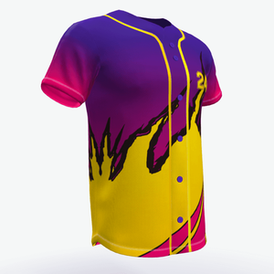 Uniforme de baseball de qualité supérieure, couleur unie, grande taille, anti-transpiration, antibactérien, confortable, respirant, séchage rapide, pour le sport - Product Image 6