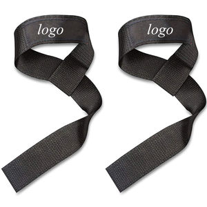 Sangles de poignet personnalisées en néoprène et silicone colorées pour la musculation, l'entraînement en salle de sport, les haltères, avec logo, équipement de protection - Product Image 1