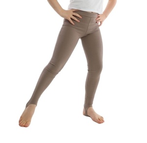 Latest Design Solid Four-Way Stretch Breathable Eco-Friendly High Waist Kids Girls Fitness Leggings Activewear Tights Pants - Product Image 1