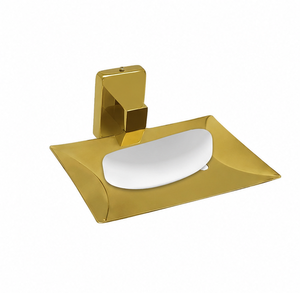 Wall Mounted Rectangular Soap Dish Holder for Bathroom Modern Bathroom Soap Tray - Product Image 3