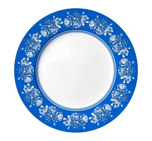 Juego de Vajilla de Porcelana Fina Moderna de Lujo 2026 con Platos Base Verdes y Azules, Vajilla de Cerámica con Borde Dorado para Bodas y Restaurantes - Product Image 5