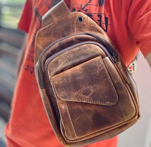 Premium Quality Leather <b>Sling</b> <b>Bag</b> for <b>Men</b> and Women for Travel or Office & Daily Available for Wholesale Supply - Product Image 2