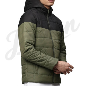Heavyweight Puffer Jacket Windproof <b>Thermal</b> Winter Jacket for Outdoor Sports Custom Logo Puffer Jacket for Men Hooded Winter - Product Image 3