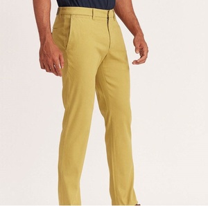 Pantalones chinos de verano para hombre, transpirables, de corte ajustado, con bolsillos laterales, servicio OEM, color y talla a la moda, pantalones chinos rectos para hombre - Product Image 3