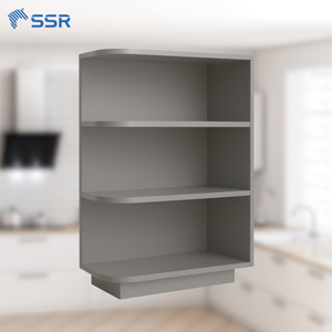 Armoire murale de cuisine moderne SSR, finition mélamine, design rectangulaire, style contemporain, profondeur 18-23,9 pouces, sans tiroirs - Product Image 1