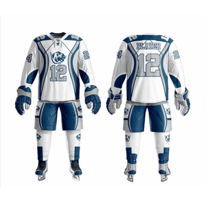 Uniforme de Hockey sobre Hielo Estilo Hip Hop, Talla Grande, Transpirable, Estampado Personalizado, Jersey de Equipo con Bordado de Alta Calidad - Product Image 6
