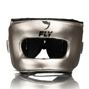 Customized Professional Premium Quality Fly Green Full <b>Face</b> Boxing Head Guard Cheek Bar Breathable Adjustable Design Unisex - Product Image 3