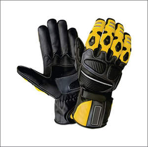 Guantes de Motociclismo con Pantalla Táctil, Impermeables, de Cuero, Color Personalizado, Protección Pyrotect, Dedos Completos, Deportivos - Product Image 1