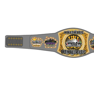 Cinturón de Campeonato MMA City of Smoke, el Mejor Cinturón Deportivo de Alta Calidad de San Diego, Los Ángeles y Las Vegas - Product Image 3