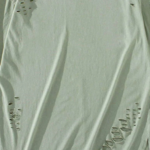 Camiseta Oversize Vintage de Algodón 100% de Alto Gramaje con Hombros Caídos, Lavado Ácido, Negra, Larga, Tejido Ligero de Bambú, Tallas Grandes - Product Image 2
