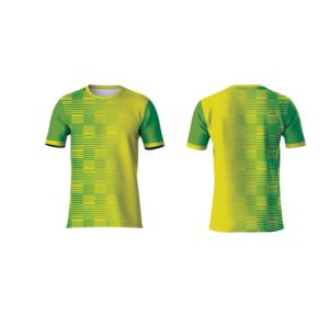 T-shirt vierge à sublimation, blanc, en polyester, surface lisse, manches courtes, col unisexe, impression par transfert thermique personnalisée - Product Image 1