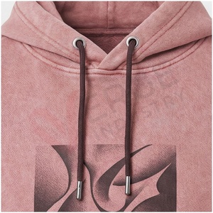 Unisex <b>Pink</b> <b>Tracksuit</b> <b>Set</b> Hooded Full Sleeve Geometric Print Front Pocket Casual Autumn Wear Regular Fit 100% Cotton - Product Image 4