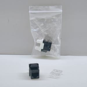 Jack Keystone Cat6A sans outil, prix d'usine, 10G Gigabit RJ45, module réseau Ethernet plaqué or pour plaque murale et panneau de brassage - Product Image 3