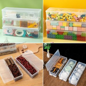 Contenitore Piccolo con Coperchio Trasparente per Conservazione Materiali Artistici, Pennelli, Pastelli, Utensili - Organizzatore per Artigianato e Arte - Product Image 3