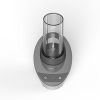 Mélangeur portable sans BPA à affichage LED à deux vitesses avec source d'alimentation électrique à bouton-poussoir à vitesse variable pour un usage domestique