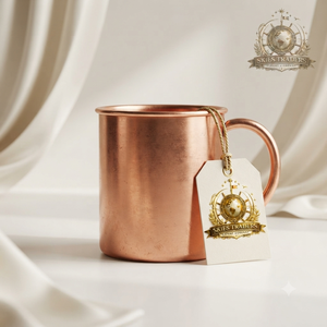 Mug à Moscow Mule en cuivre pur martelé fait main, robuste, en métal, forme baril, pour cocktails et bières, vente en gros - Product Image 2
