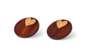 Boucles d'oreilles en bois artisanales, bijoux de mode, bois naturel léger, accessoires pour femmes et fournitures de bijoux en gros - Product Image 3