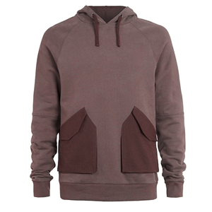 Men's Custom 100% Cotton Winter Thermal Sweatshirts Long Sleeve <b>Thick</b> <b>Fleece</b> Digital Printing Solid - Product Image 6