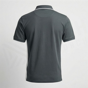 เสื้อโปโลชาย แขนสั้น ทรงเข้ารูป ผ้าฝ้าย สำหรับกีฬากอล์ฟ มีซิป ปรับแต่งสีได้ มีไซส์ใหญ่ เสื้อผ้ากีฬา - Product Image 2