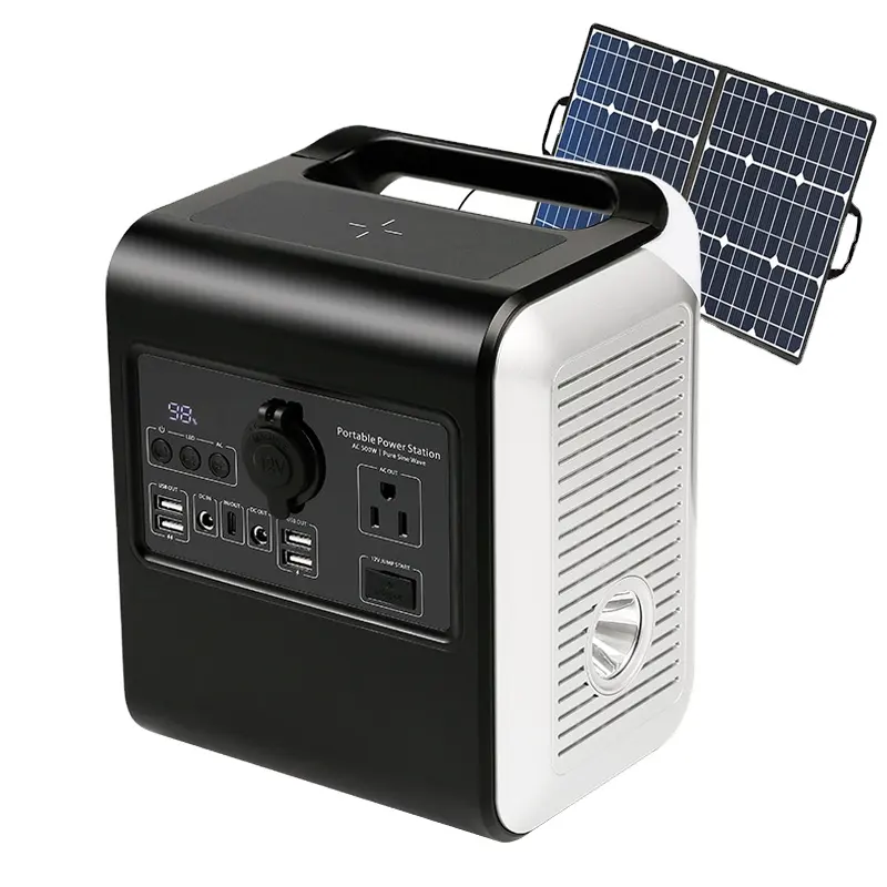 Smart Propel Outdoor 150000mAh Photovoltaik-Kraftwerk USB Typ C DC AC220V 500W tragbares Solargenerator-Kraftwerk