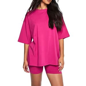 Ensemble 2 pièces décontracté pour femme : Crop top et short d'été respirant, imprimé numériquement, respectueux de l'environnement - Product Image 1