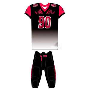 Vêtements d'équipe personnalisables fabriqués au Pakistan, vêtements de sport respirants et à séchage rapide, uniformes de football américain - Product Image 2