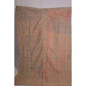 Couverture Kantha Gudri en coton indien, faite à la main, vintage, style bohème, jeté de lit réversible, couverture, cadeau, décoration - Product Image 2