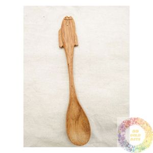 Custom Logo Wooden Cooking Spoon Handmade Natural Kitchenware Personalized Design for Restaurants Cafes Hotels and Retail Shops - Product Image 2