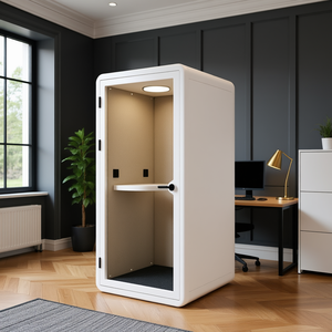 Cabines de bureau acoustiques Solo HIPOD, cabines téléphoniques intérieures pour améliorer l'acoustique du bureau - Product Image 3