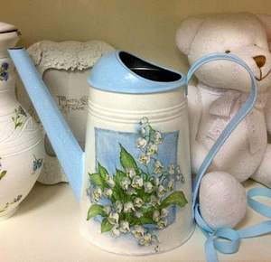 Regadera portátil de metal ligero para jardinería fácil, con pico largo, mango ergonómico, revestimiento resistente al óxido y duradero. - Product Image 3