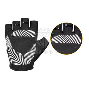 Leather Made <b>Weight</b> Lifting Grips Palm Protection With Wrist Wraps For Gym Fitness Workout Exercise Training <b>Gloves</b> - Product Image 2