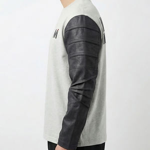 Camiseta Oversize de Corte Cuadrado 100% Algodón Transpirable de Secado Rápido Estilo Urbano Lavado Ácido Desgastado Vintage con Etiqueta Personalizada para Hombre - Product Image 4