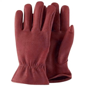 Economic Heavy-Duty Buffalo Grain Leather Reflective Safety <b>Gloves</b> Comfortable Industrial Hand Protection with <b>Driver's</b> Logo - Product Image 3