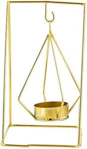 Metal Hanging Triangle Tea Light Candle Holder for Home Decor Geometric <b>Lantern</b> Decorative Candle Stand Wall Hanging Gift - Product Image 6