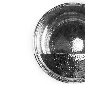 Grandes tazones de pedicura de metal con soporte metálico, tazones redondos martillados de diseño para pedicura, bañeras de pedicura de acero inoxidable, venta de fábrica - Product Image 2