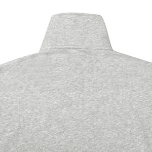 NUEVA Serie de Suéteres para Hombre con Cuello Alto y Cierre de Cremallera 1/4, Hombros Caídos, Cremallera Alf, 380gsm, con Logotipo Personalizado - Product Image 6