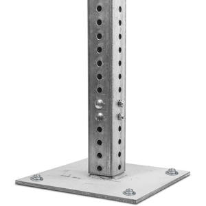 เสาเหล็กชุบสังกะสีเคลือบผงสำหรับรั้วสวน ป้ายโฆษณา รูปตัวยู กันน้ำ เป็นมิตรกับสิ่งแวดล้อม ป้องกันหนู ทำจากสแตนเลส 3 มิติ ขายส่ง - Product Image 5