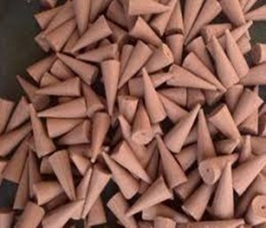 Cônes d'encens aromatiques en bois pour une utilisation toute saison, encens non parfumé - Product Image 2